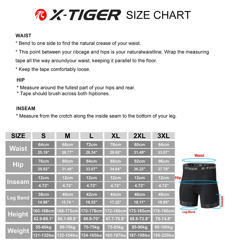 Cycling Shorts Mesh Underwear Gel Pad