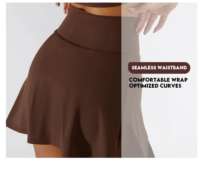 Women Sports Yoga Skirts