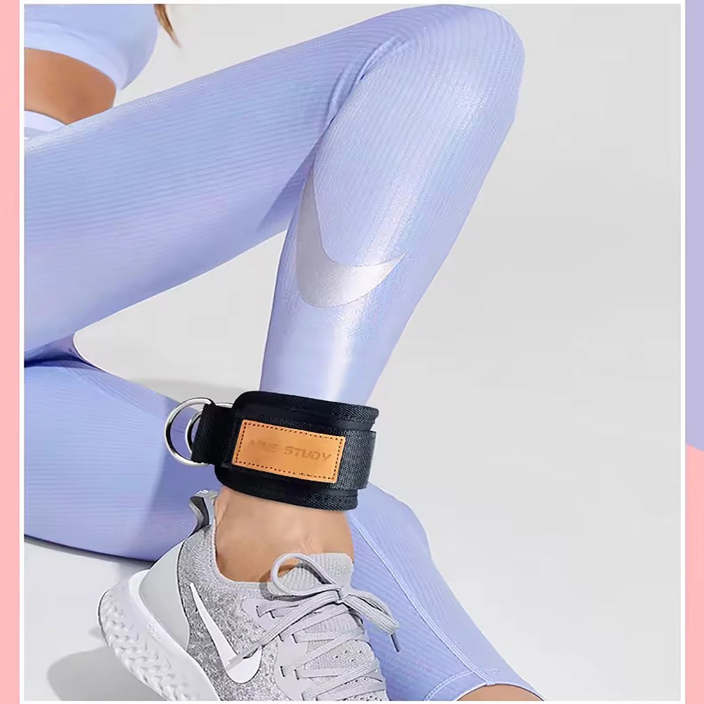 Ankle Straps Resistance Bands Set for Fitness & Yoga