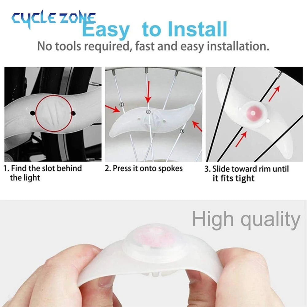 Bike Wheel Spoke Light Tire Lights