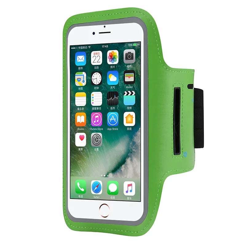 Universal sports armband phone holder for running and gym workouts
