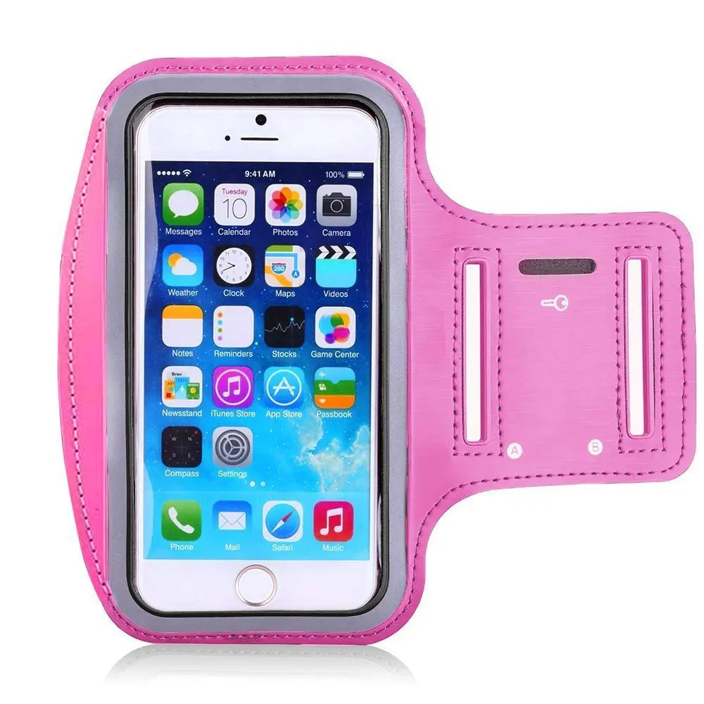Universal sports armband phone holder for running and gym workouts