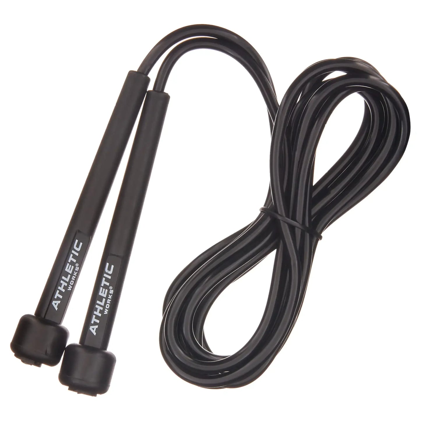 Lightweight speed jump rope with 9ft adjustable length