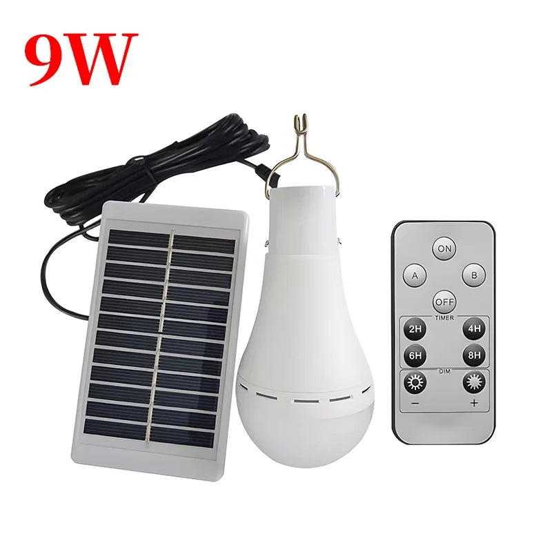 Rechargeable Solar LED Emergency Light