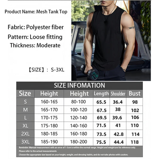 Men’s Quick-Dry Gym Tank Top