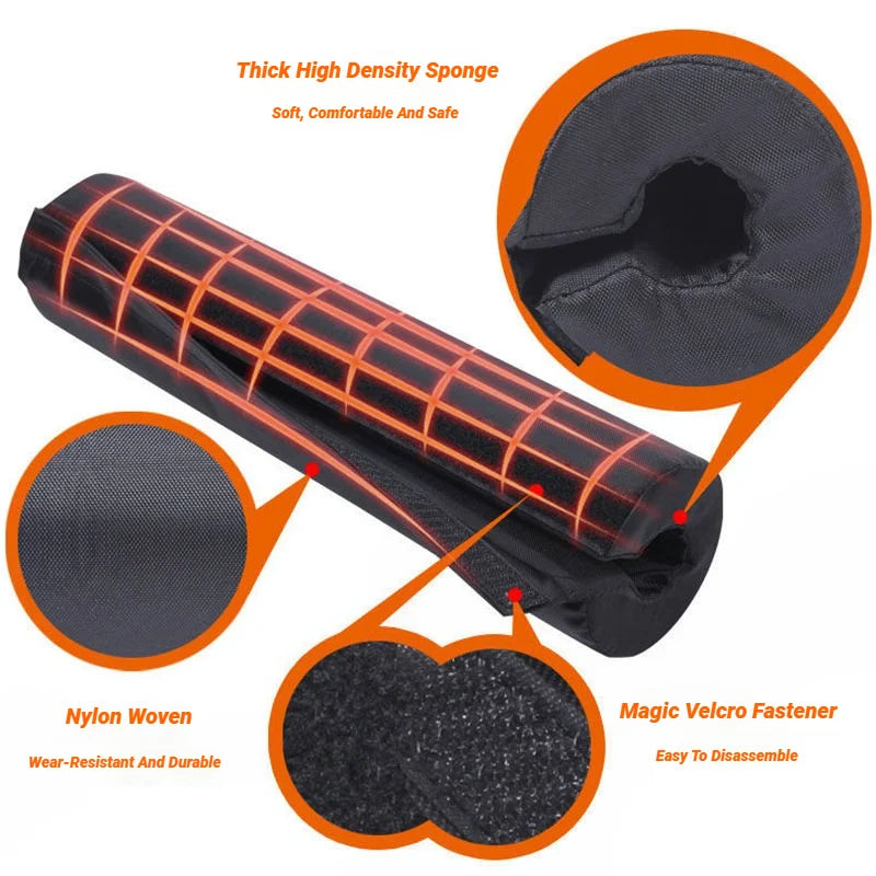 Barbell pad for squats and hip thrusts – neck and shoulder protection for weightlifting