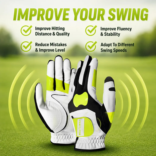 Professional Microfiber Non-Slip Golf Gloves