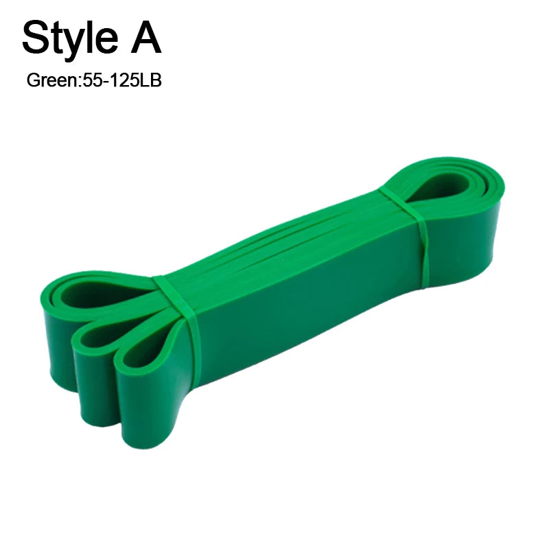 Resistance bands for fitness, pull-up assist, and powerlifting training