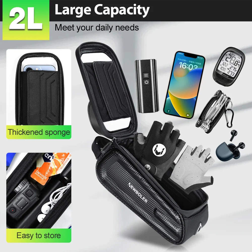 Bicycle Bag Cycling Top Front Tube