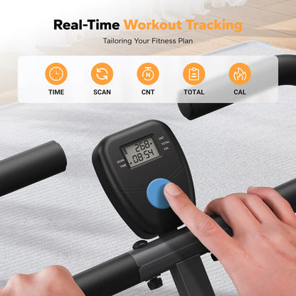 2-in-1 Squat & Rowing Machine