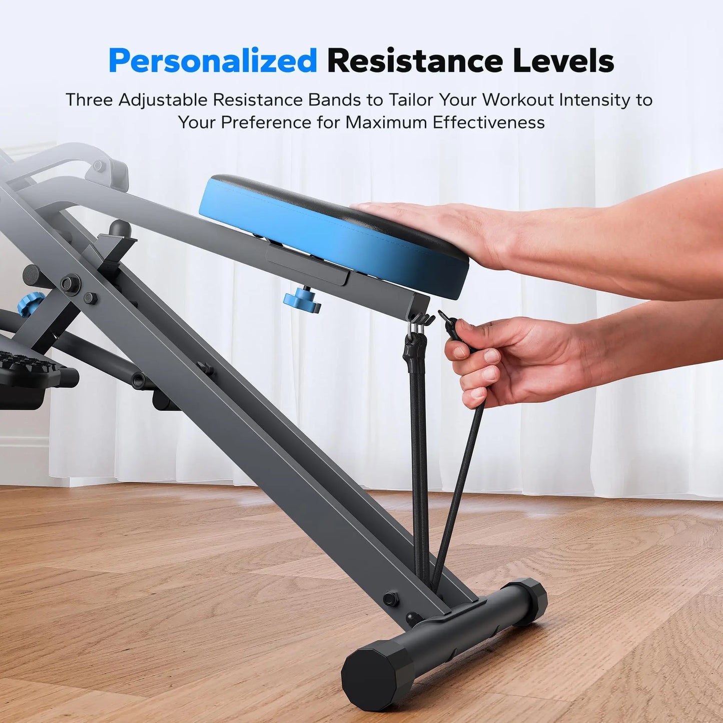 2-in-1 Squat & Rowing Machine