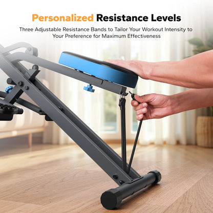 2-in-1 Squat & Rowing Machine