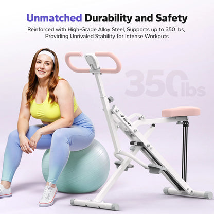 2-in-1 Squat & Rowing Machine