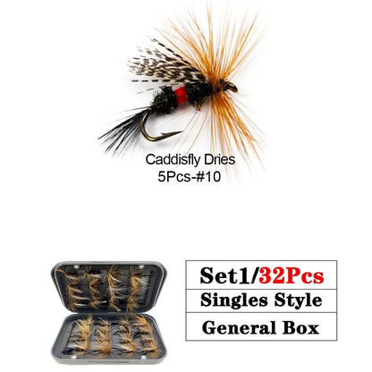 Trout Fly Fishing Assortment Kit