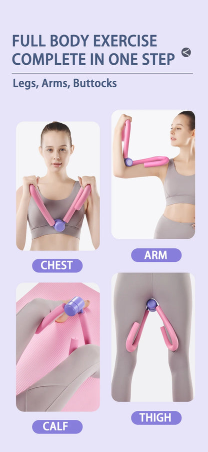 Thigh and arm toner for home workouts and body trimming