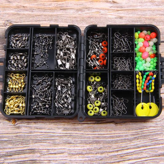182pc Fishing Connector Tackle Kit
