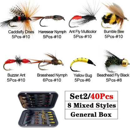 Trout Fly Fishing Assortment Kit