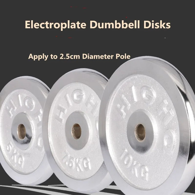 Weight Plate for 25mm Barbell Rod 0.5–1.75kg