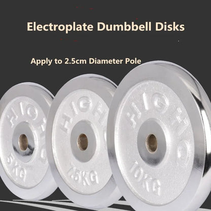 Weight Plate for 25mm Barbell Rod 0.5–1.75kg