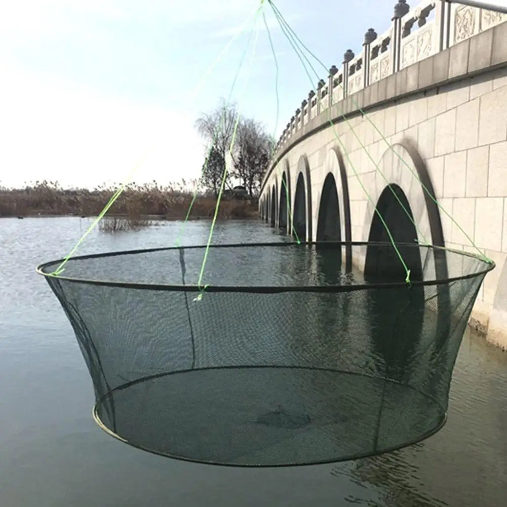 Large Foldable Drop Fishing Net