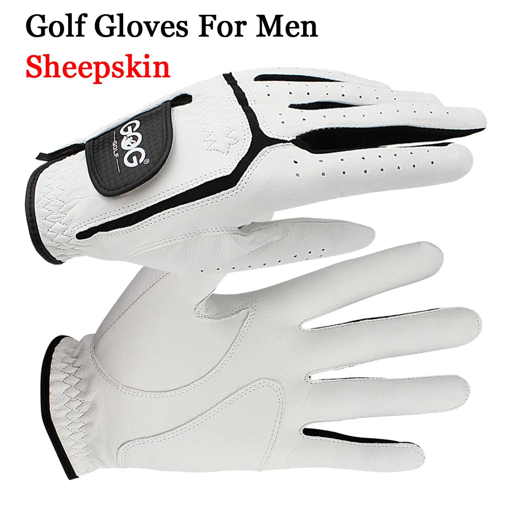 Premium Sheepskin Leather Golf Gloves
