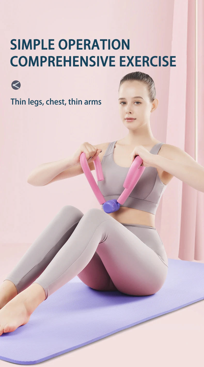 Thigh and arm toner for home workouts and body trimming