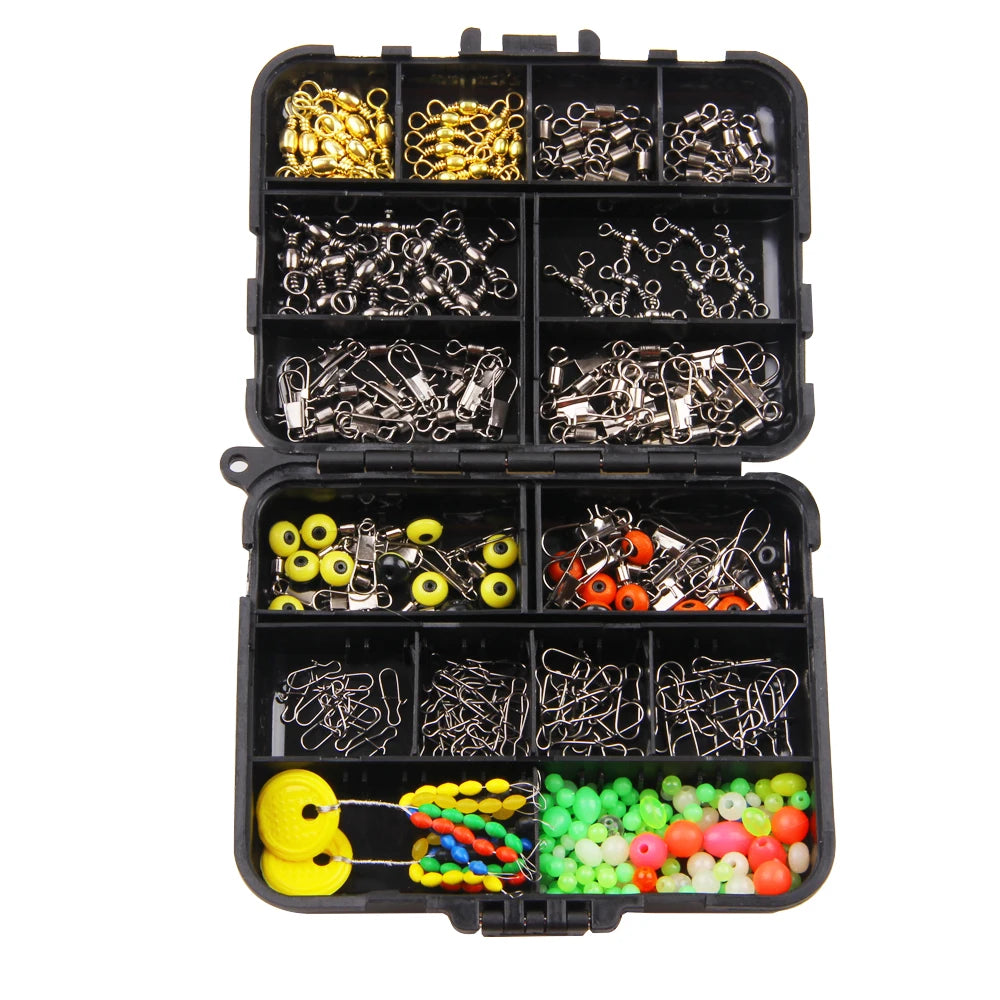 182pc Fishing Connector Tackle Kit