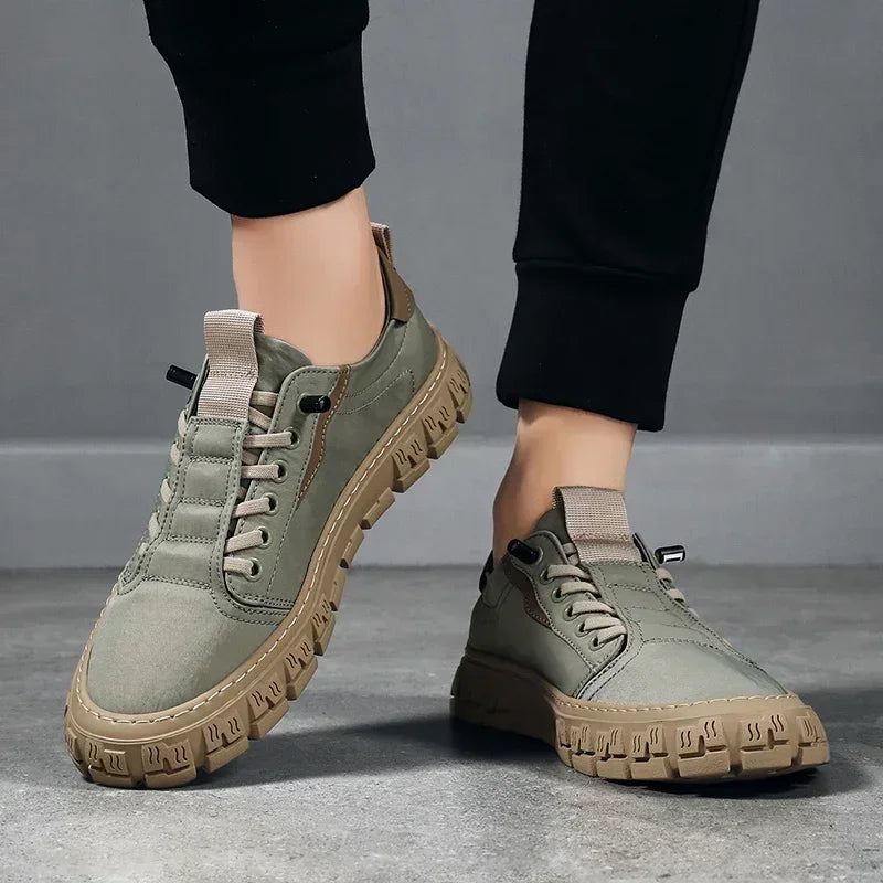 Breathable Lightweight Men's Sneakers Platform