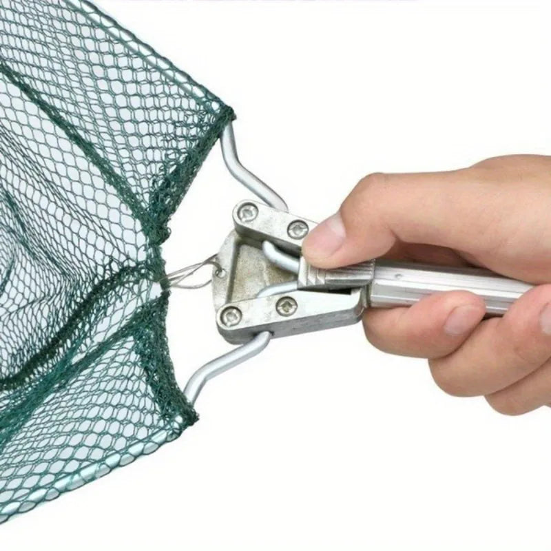 Ultra-Lightweight Foldable Telescopic Fishing Net
