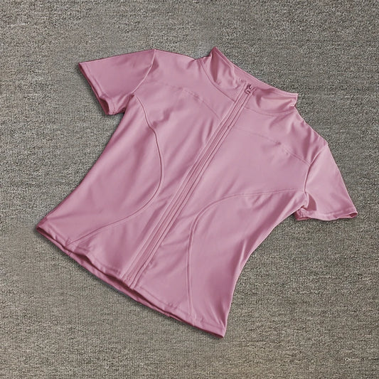 Women’s Slim Fit Quick-Dry Full Zip Yoga & Running Top