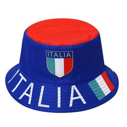 Reversible National Flag Bucket Hat