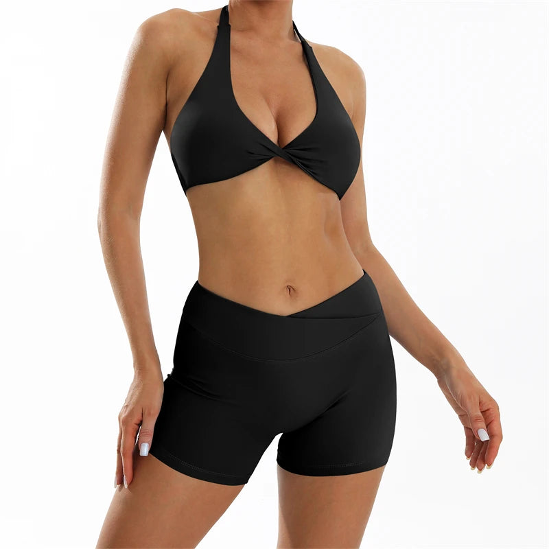 Women's Yoga Shorts & Workout Tracksuit