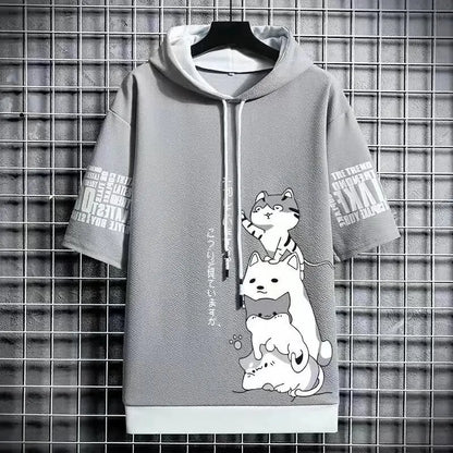 Men’s Short Sleeve Hoodie