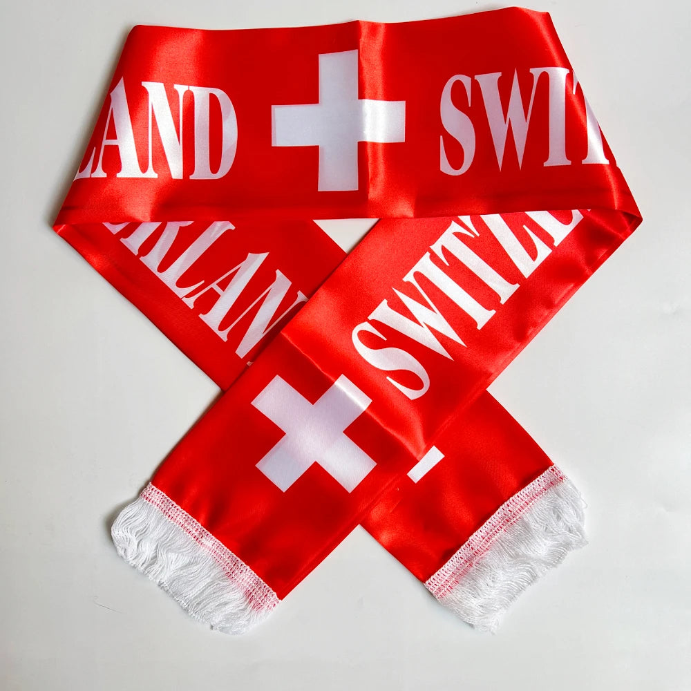 Haiti Norway Double-Sided Flag Scarf