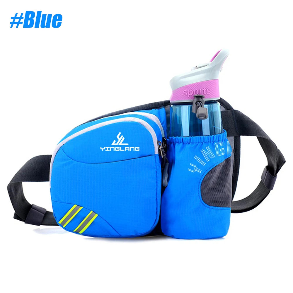 Multi-Pocket Water Bottle Fanny Pack