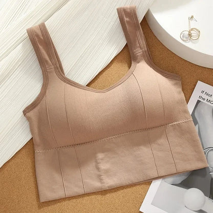 Seamless Shockproof Breathable Sports Bra
