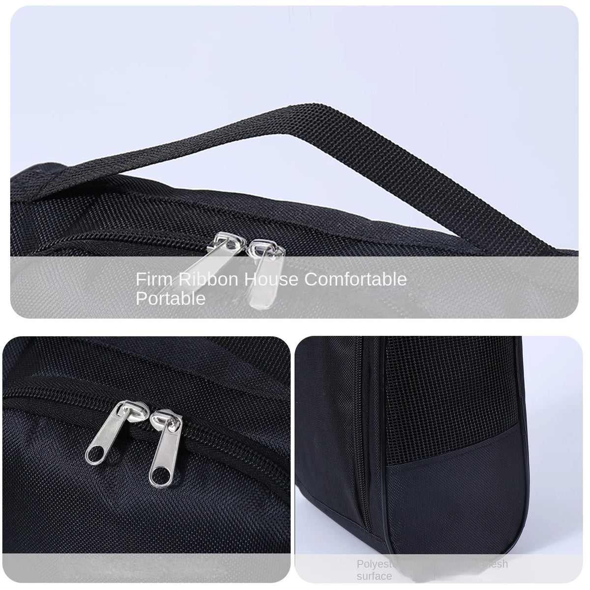 Breathable Oxford Golf Shoe Bag
