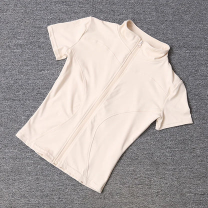 Women’s Slim Fit Quick-Dry Full Zip Yoga & Running Top