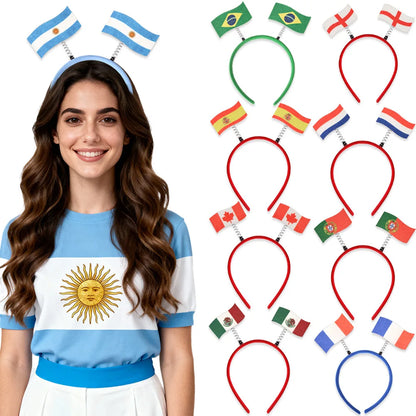 National Flag Fan Headband
