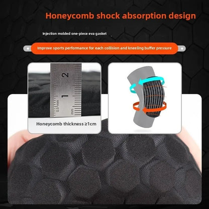 Honeycomb Padded Knee Compression Sleeve