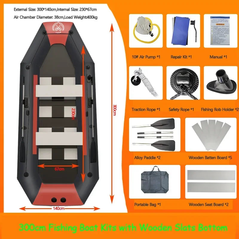 Premium Inflatable Kayak Fishing Boat