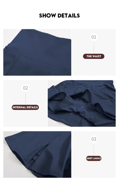 Women Sports Yoga Skirts