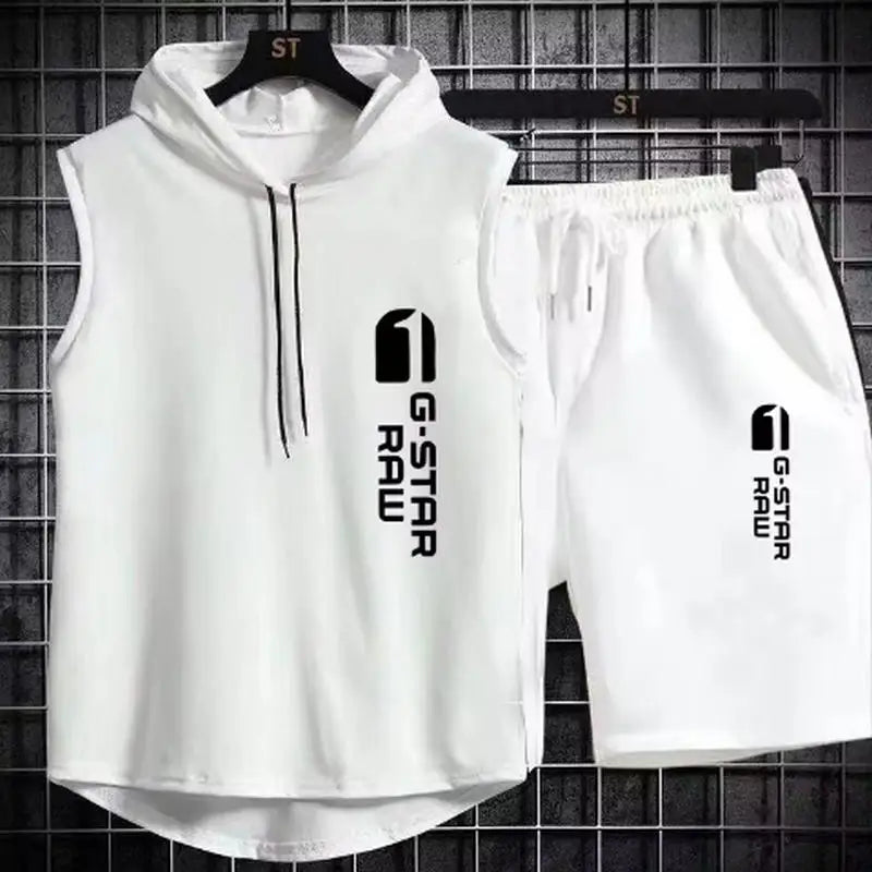Summer Sports Tracksuit Two-Piece Set
