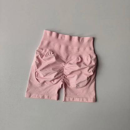 High-Waist Hip Lifting Yoga Shorts