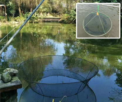 Large Foldable Drop Fishing Net