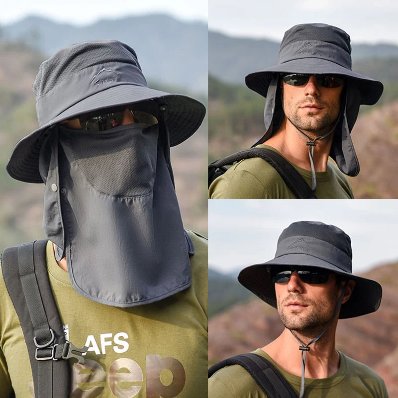 Sun Protection Fishing Bucket Hat