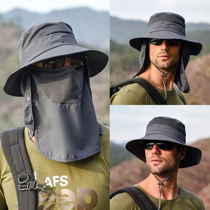 Sun Protection Fishing Bucket Hat