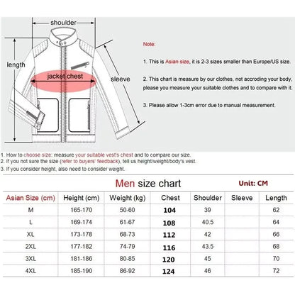 Windproof Thick Winter Vest Gilet