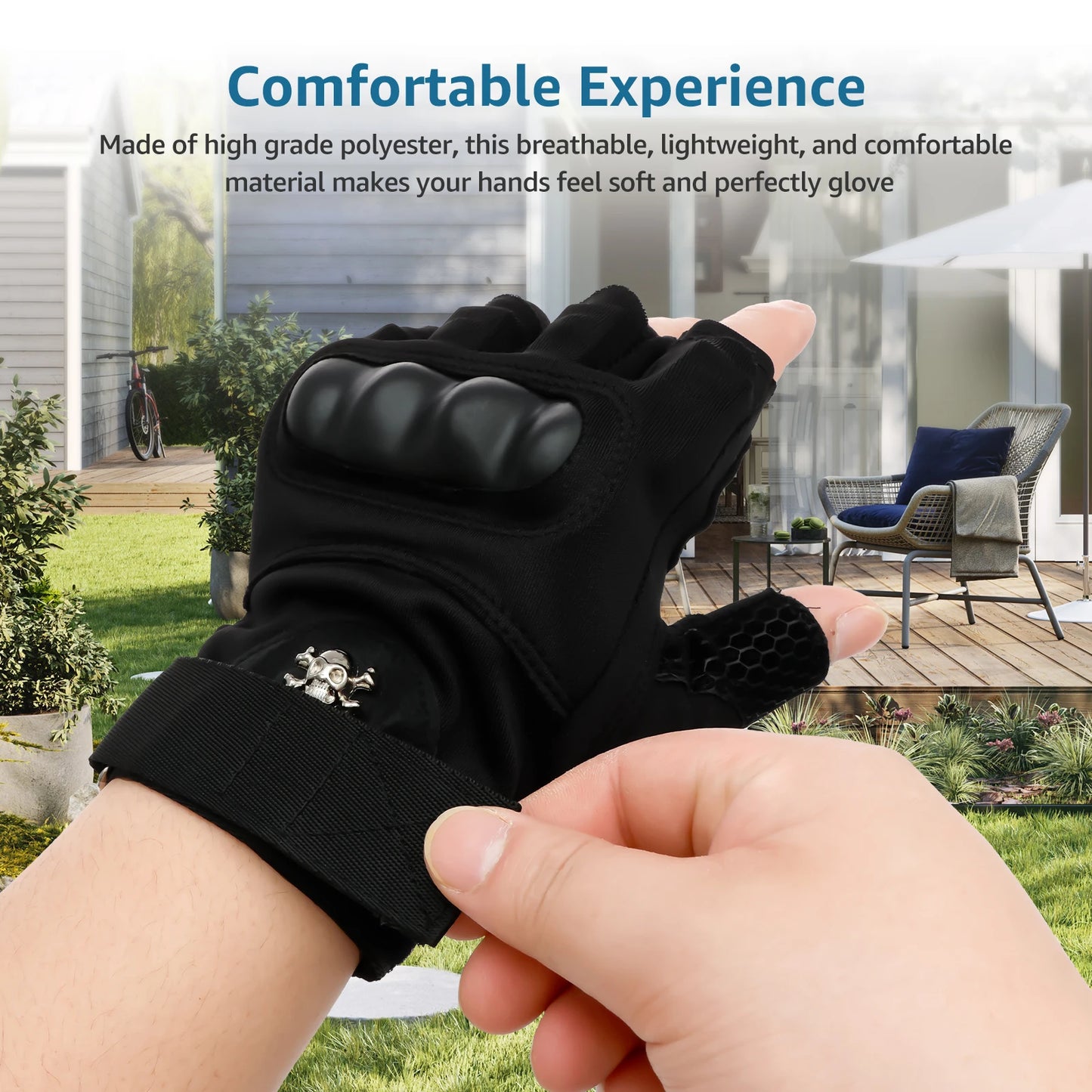 LED Hands-Free Flashlight Gloves