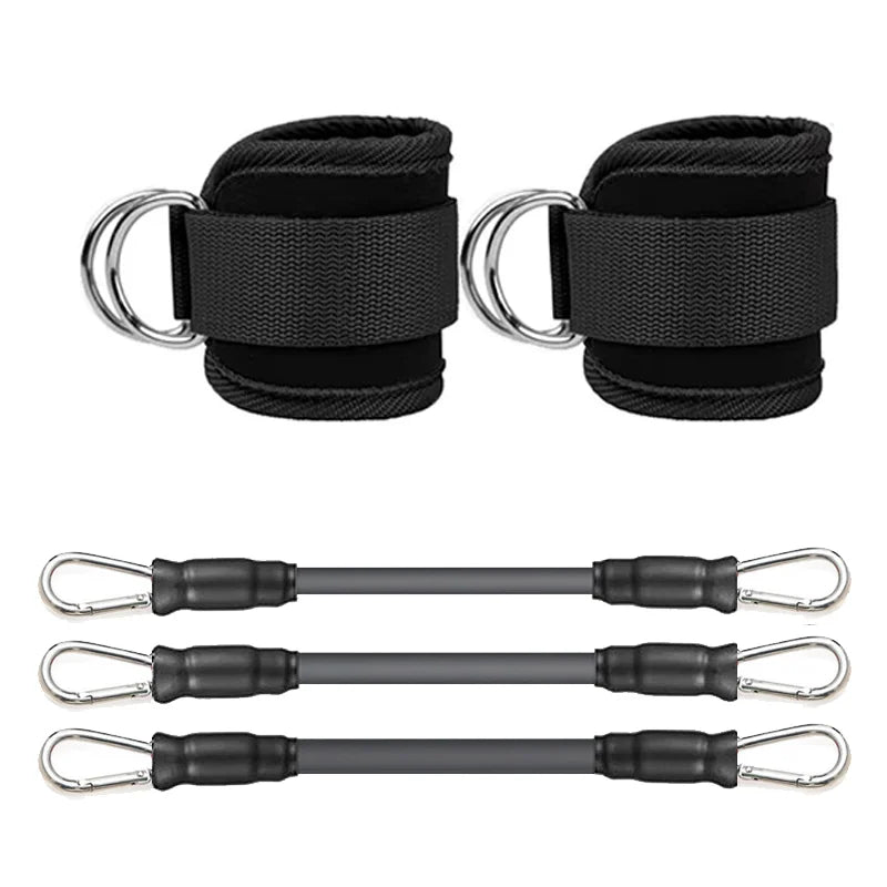 Ankle Straps Resistance Bands Set for Fitness & Yoga